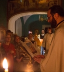 Рождественские богослужения на петербургском подворье Коневского монастыря