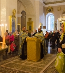 Духовенство Выборгской епархии совершило богослужения перед чудотворной иконой 
