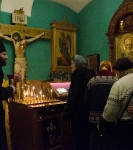 Богослужения дня памяти святителя Николая Чудотворца на петербургском подворье Коневского монастыря