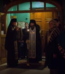 Праздник Сретения Господня молитвенно встретили на петербургском подворье Коневской обители ​_1