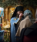 Праздник Сретения Господня молитвенно встретили на петербургском подворье Коневской обители ​_8