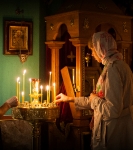 В праздник Рождества Иоанна Предтечи на петербургском подворье Коневского монастыря совершены праздничные богослужения._1