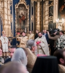 Святейший Патриарх Московский и Всея Руси Кирилл совершил Божественную литургию в день памяти святителя Николая._1